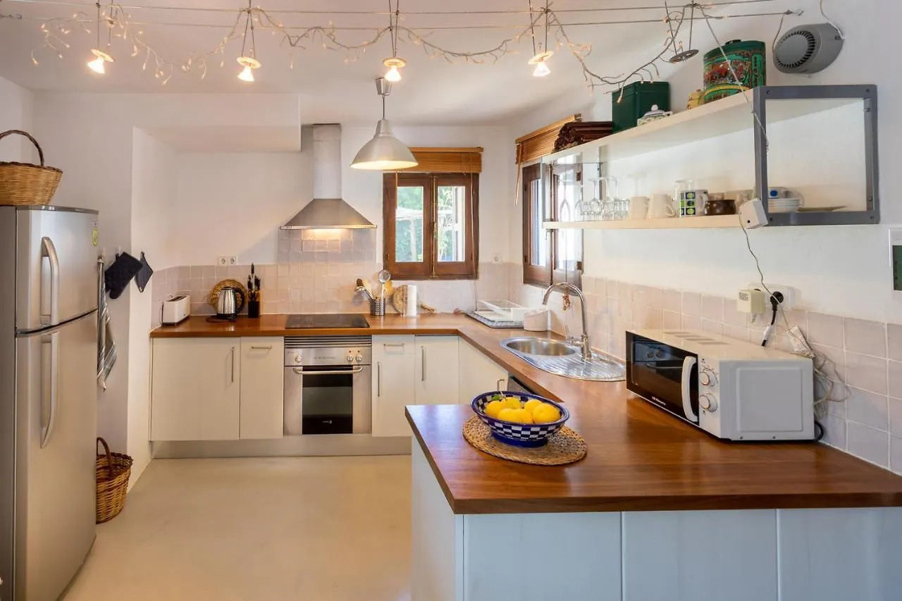 Villa Casa En Ibiza Con Vistas Increibles En Playa Des Figueral 0*,